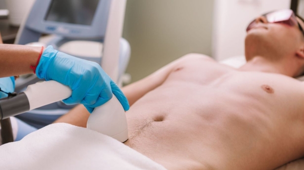 depilação intima masculina